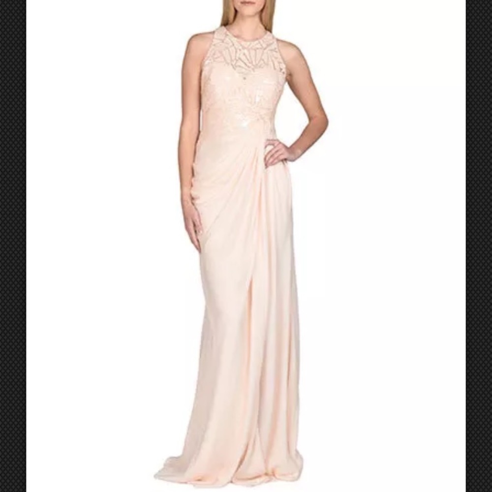 Badgley Mischka Blush Gown